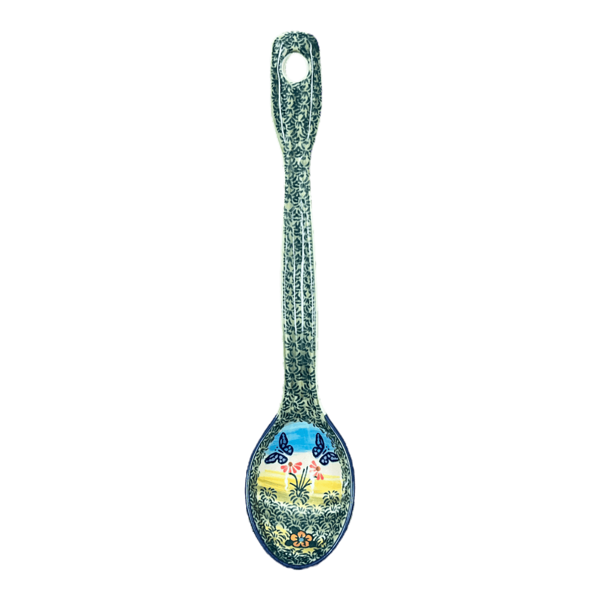 Spoon, Stirring Spoon, 12" in "Butterflies in Flight" by Manufaktura | L008S-WKM