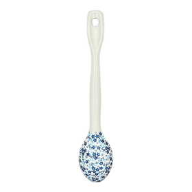 Polish Pottery Stirring Spoon (Scattered Blues) | L008S-AS45 Additional Image at PolishPotteryOutlet.com