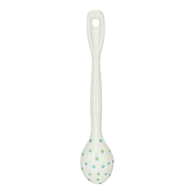 Polish Pottery Stirring Spoon (Daisy Bouquet) | L008S-TAB3 Additional Image at PolishPotteryOutlet.com
