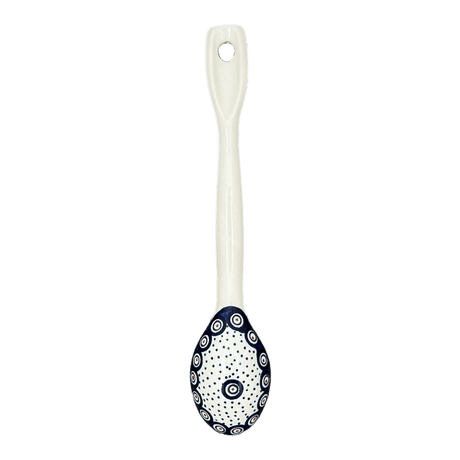 Spoon, Stirring Spoon, 12" in "Peacock Dot" by Manufaktura | L008U-54K