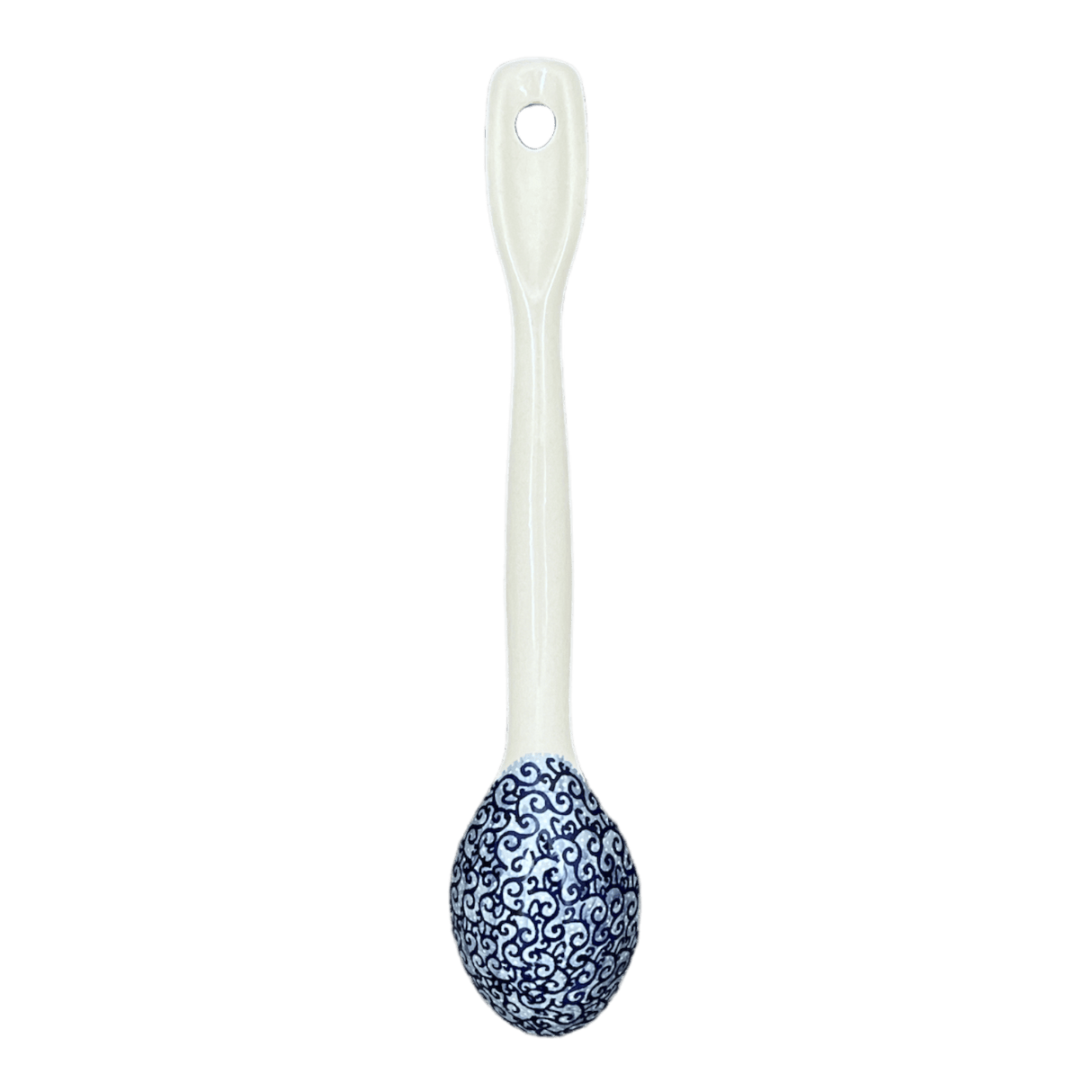 Spoon, Stirring Spoon, 12" in "Blue Life" by Manufaktura | L008S-EO39