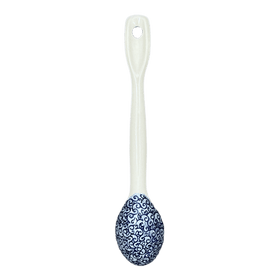Polish Pottery Stirring Spoon (Blue Life) | L008S-EO39 Additional Image at PolishPotteryOutlet.com