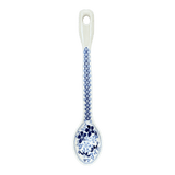 Spoon, Stirring Spoon, 12" in "Duet in Blue" by Manufaktura | L008S-SB01