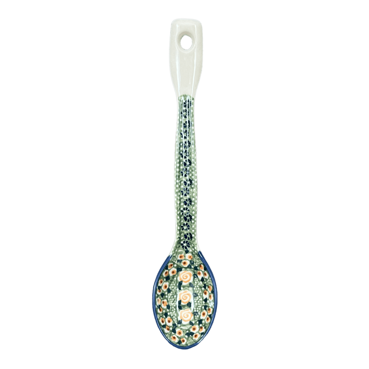 Spoon, Stirring Spoon, 12" in "Perennial Garden" by Manufaktura | L008S-LM