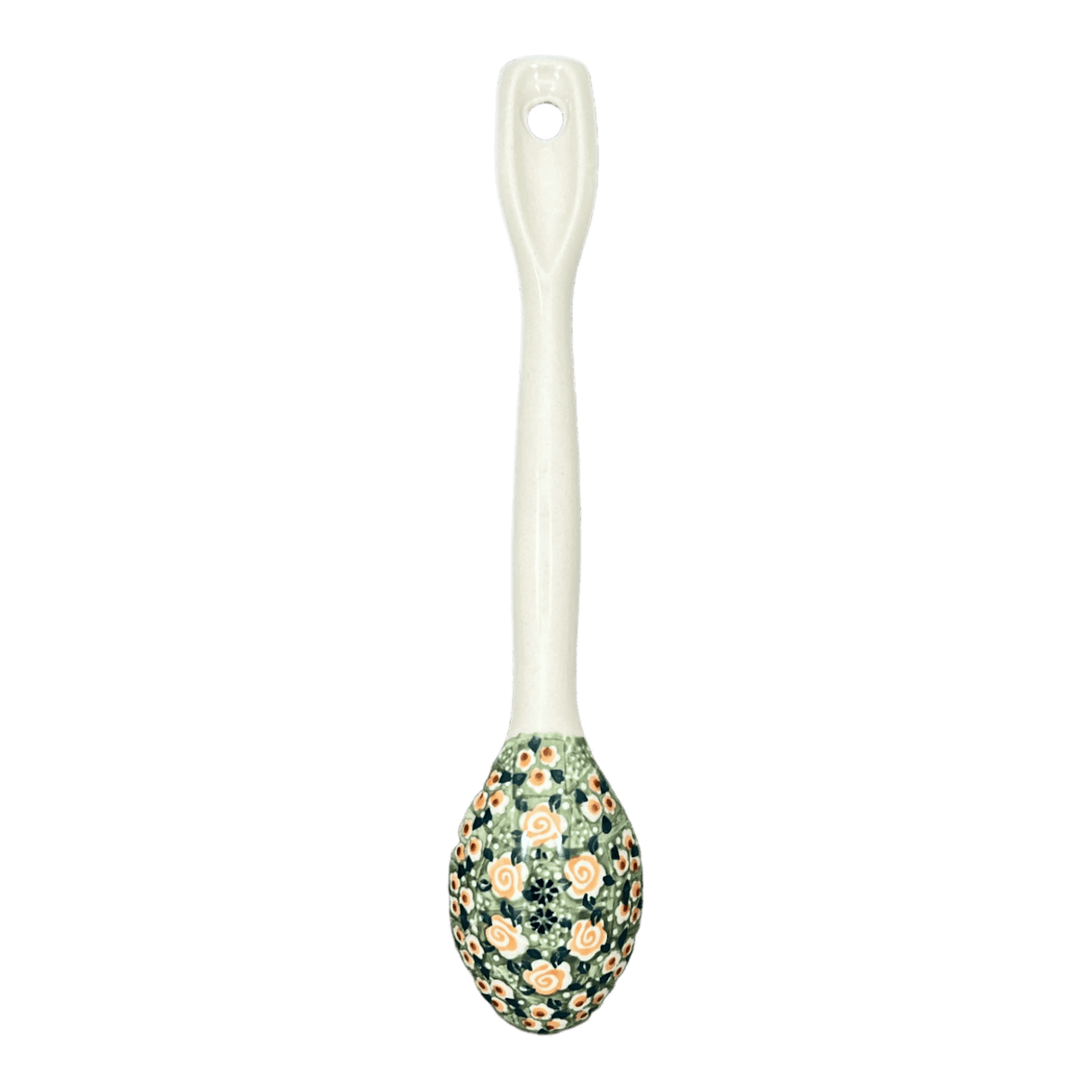 Spoon, Stirring Spoon, 12" in "Perennial Garden" by Manufaktura | L008S-LM