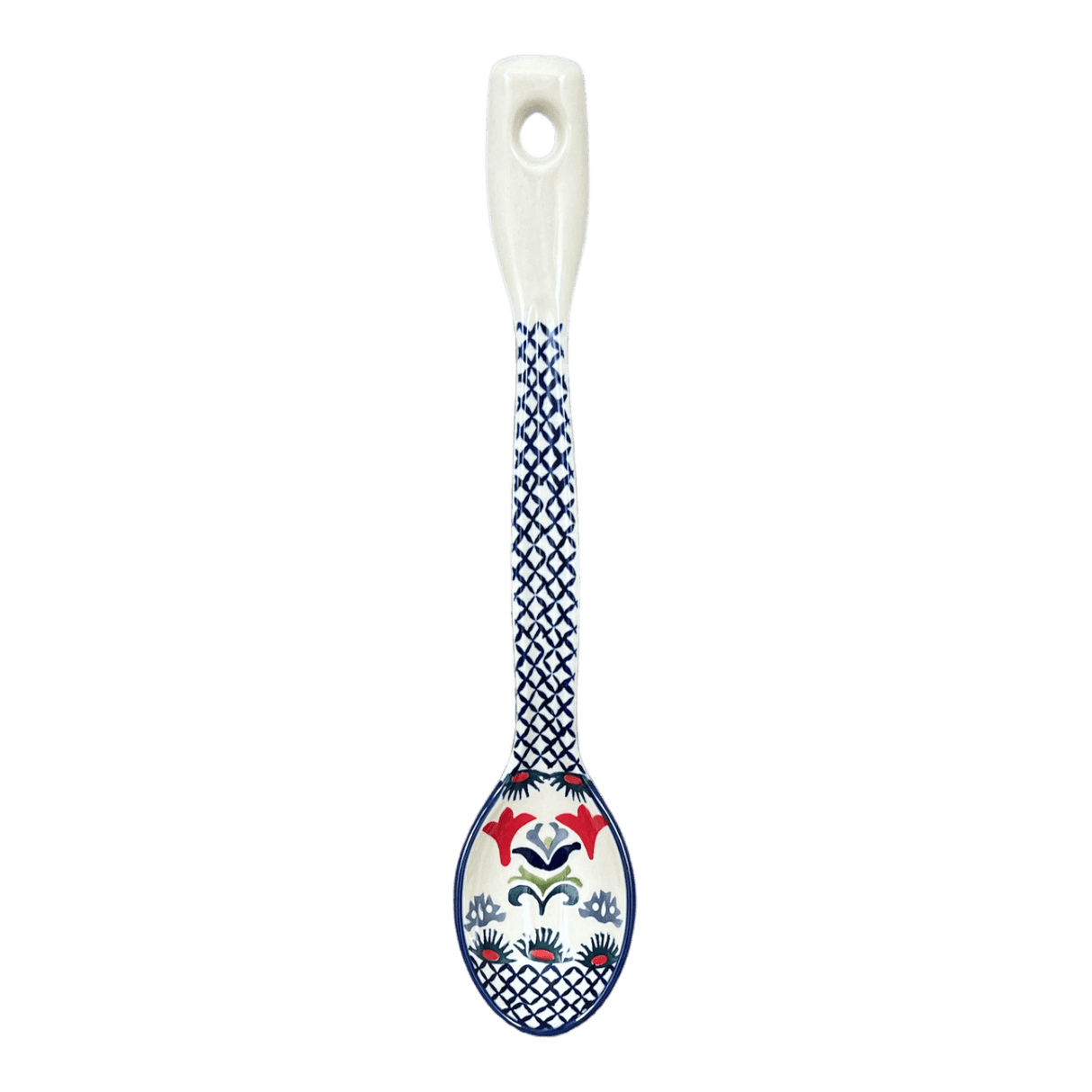 Spoon, Stirring Spoon, 12" in "Scandinavian Scarlet" by Manufaktura | L008U-P295