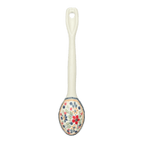 Spoon, Stirring Spoon, 12" in "Ruby Bouquet" by Manufaktura | L008S-DPCS