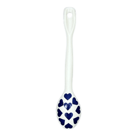 Polish Pottery Stirring Spoon (Whole Hearted) | L008T-SEDU Additional Image at PolishPotteryOutlet.com