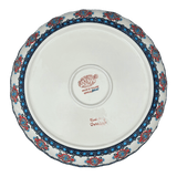 Bowl, Round, Shallow, 12.5" in "Polish Bouquet" by Andy | NDA199-82