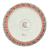 Bowl, Round, Shallow, 12.5" in "Bright Bouquet" by Andy | NDA199-A55