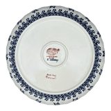 Bowl, Round, Shallow, 12.5" in "Butterfly Blues" by Andy | NDA199-17