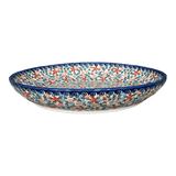 Bowl, Round, Shallow, 12.5" in "Meadow in Bloom" by Andy | NDA199-A54