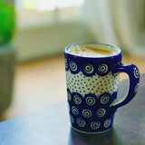 Mug, Pluton Mug, 12 oz in "Petite Floral" by Manufaktura | K096T-64