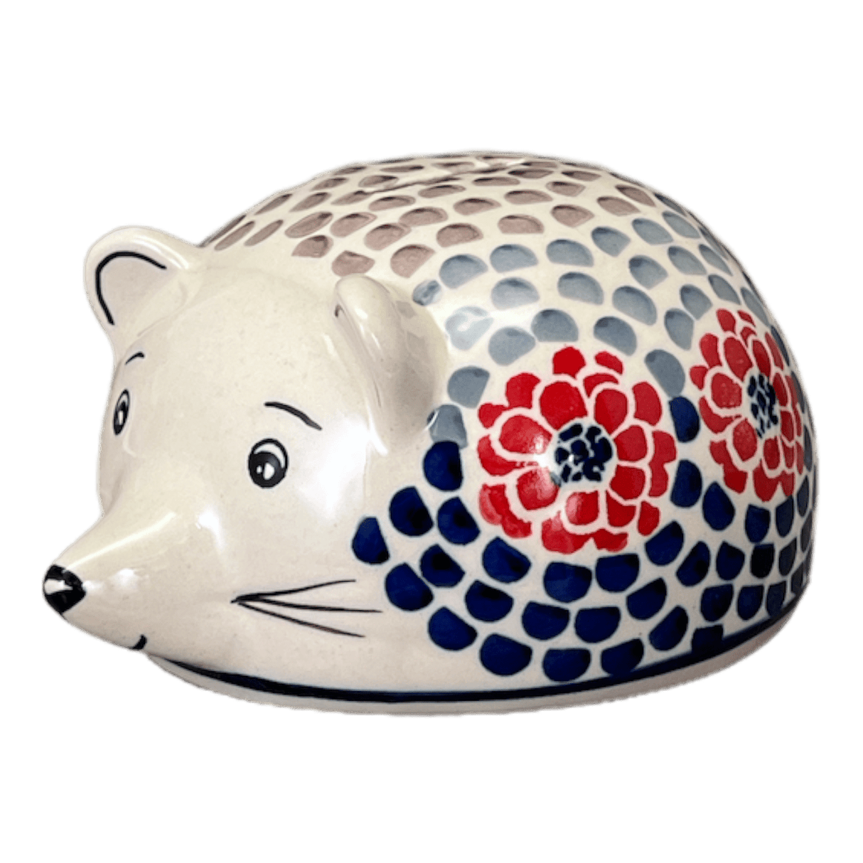 Bank, Hedgehog, 2.5" in "Falling Petals" by Manufaktura | S005U-AS72