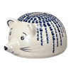 Polish Pottery Hedgehog Bank (Modern Vine) | S005U-GZ27 at PolishPotteryOutlet.com