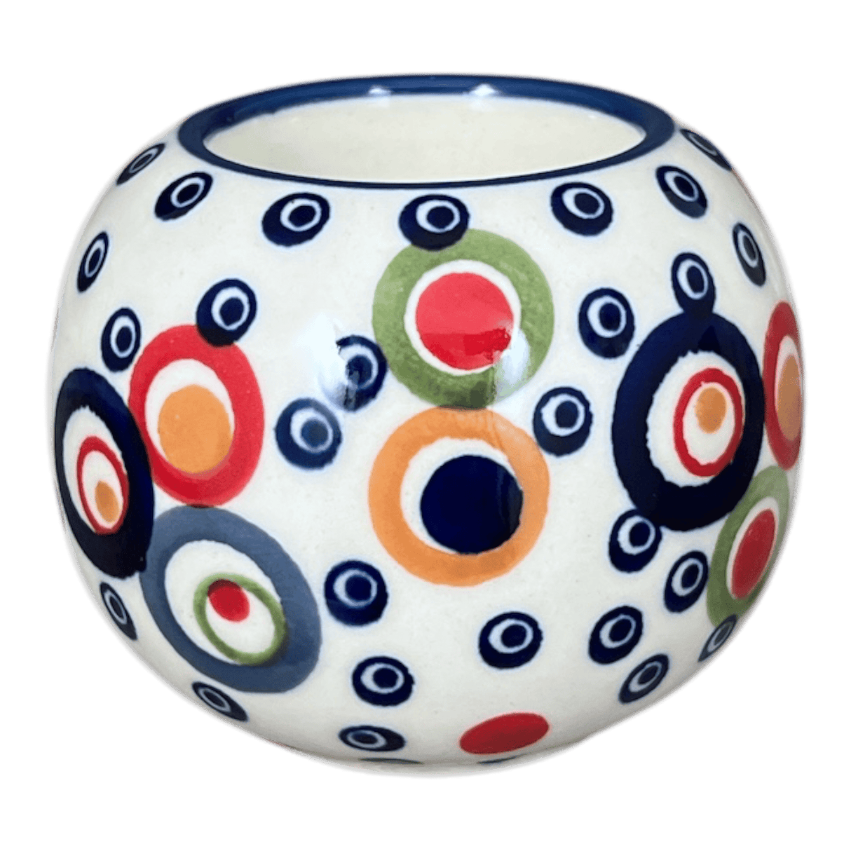 Candle Holder, Ball-Shaped, 2.5" in "Bubble Machine" by Manufaktura | S007M-AS38