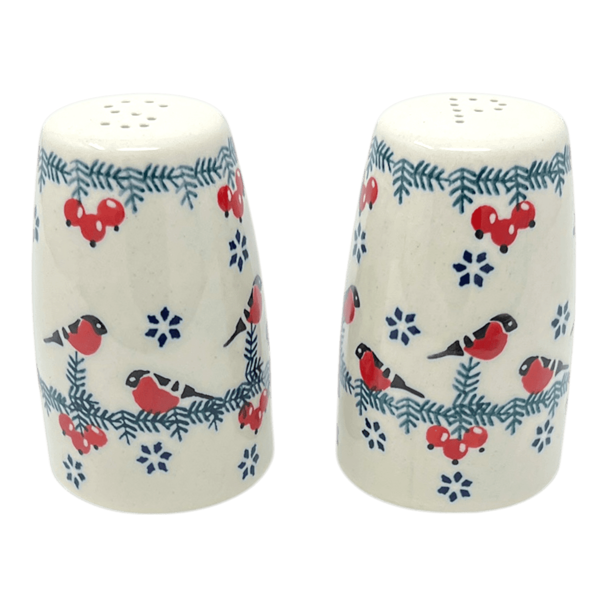 Salt & Pepper, 3.75" in "Red Bird" by Manufaktura | S086T-GILE