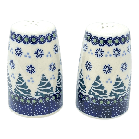 Salt & Pepper, 3.75" in "Snowy Pines" by Manufaktura | S086T-U22