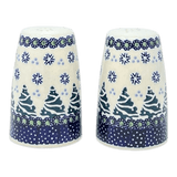 Salt & Pepper, 3.75" in "Snowy Pines" by Manufaktura | S086T-U22