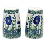 Salt & Pepper, 3.75" in "Bouncing Blue Blossoms" by Manufaktura | S086U-IM03