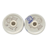 Salt & Pepper, 3.75" in "Bouncing Blue Blossoms" by Manufaktura | S086U-IM03