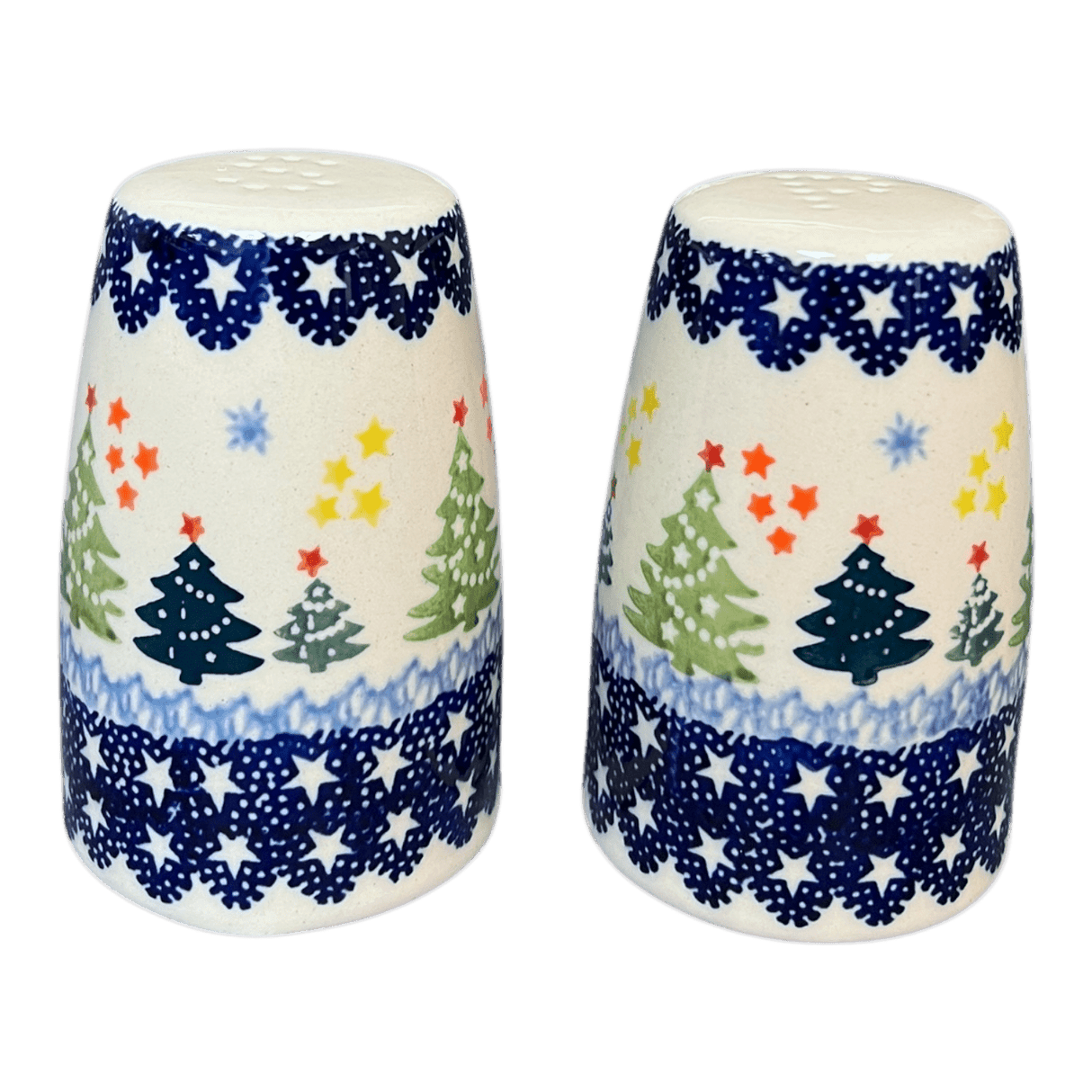 Salt & Pepper, 3.75" in "Festive Forest" by Manufaktura | S086U-INS6