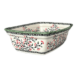 Casserole, Rectangular, Deep, 7.5" x 10" in "Cherry Blossoms" by Manufaktura | S105S-DPGJ