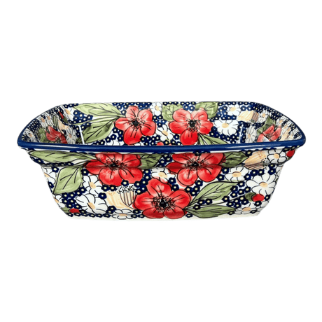 Casserole, Rectangular, Deep, 7.5" x 10" in "Poppies & Posies" by Manufaktura | S105S-IM02