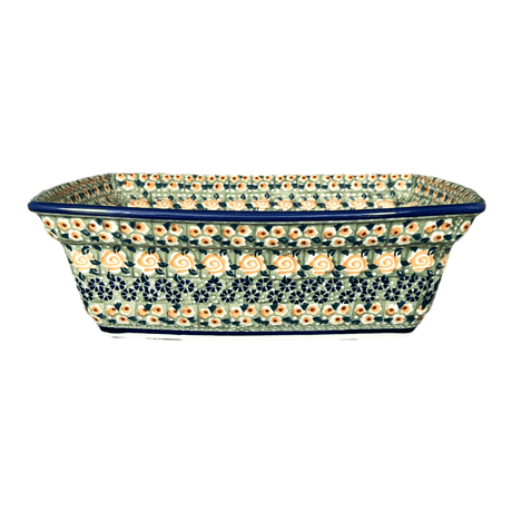 Casserole, Rectangular, Deep, 7.5" x 10" in "Perennial Garden" by Manufaktura | S105S-LM