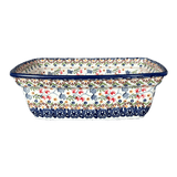 Casserole, Rectangular, Deep, 7.5" x 10" in "Wildflower Delight" by Manufaktura | S105S-P273