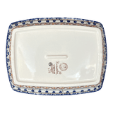 Casserole, Rectangular, Deep, 7.5" x 10" in "Mediterranean Blossoms" by Manufaktura | S105S-P274