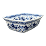 Casserole, Rectangular, Deep, 7.5" x 10" in "Duet in Blue" by Manufaktura | S105S-SB01