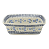 Casserole, Rectangular, Deep, 7.5" x 10" in "Lily of the Valley" by Manufaktura | S105T-ASD