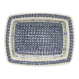 Casserole, Rectangular, Deep, 7.5" x 10" in "Lily of the Valley" by Manufaktura | S105T-ASD