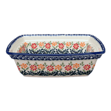 Casserole, Rectangular, Deep, 7.5" x 10" in "Flower Power" by Manufaktura | S105T-JS14