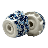 Salt & Pepper, Egg, 3" in "Scattered Blues" by Manufaktura | S115S-AS45