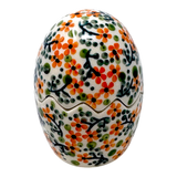 Salt & Pepper, Egg, 3" in "Peach Blossoms" by Manufaktura | S115S-AS46
