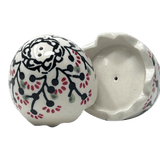 Salt & Pepper, Egg, 3" in "Cherry Blossoms" by Manufaktura | S115S-DPGJ