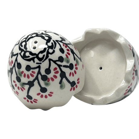 Salt & Pepper, Egg, 3" in "Cherry Blossoms" by Manufaktura | S115S-DPGJ
