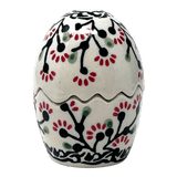 Salt & Pepper, Egg, 3" in "Cherry Blossoms" by Manufaktura | S115S-DPGJ