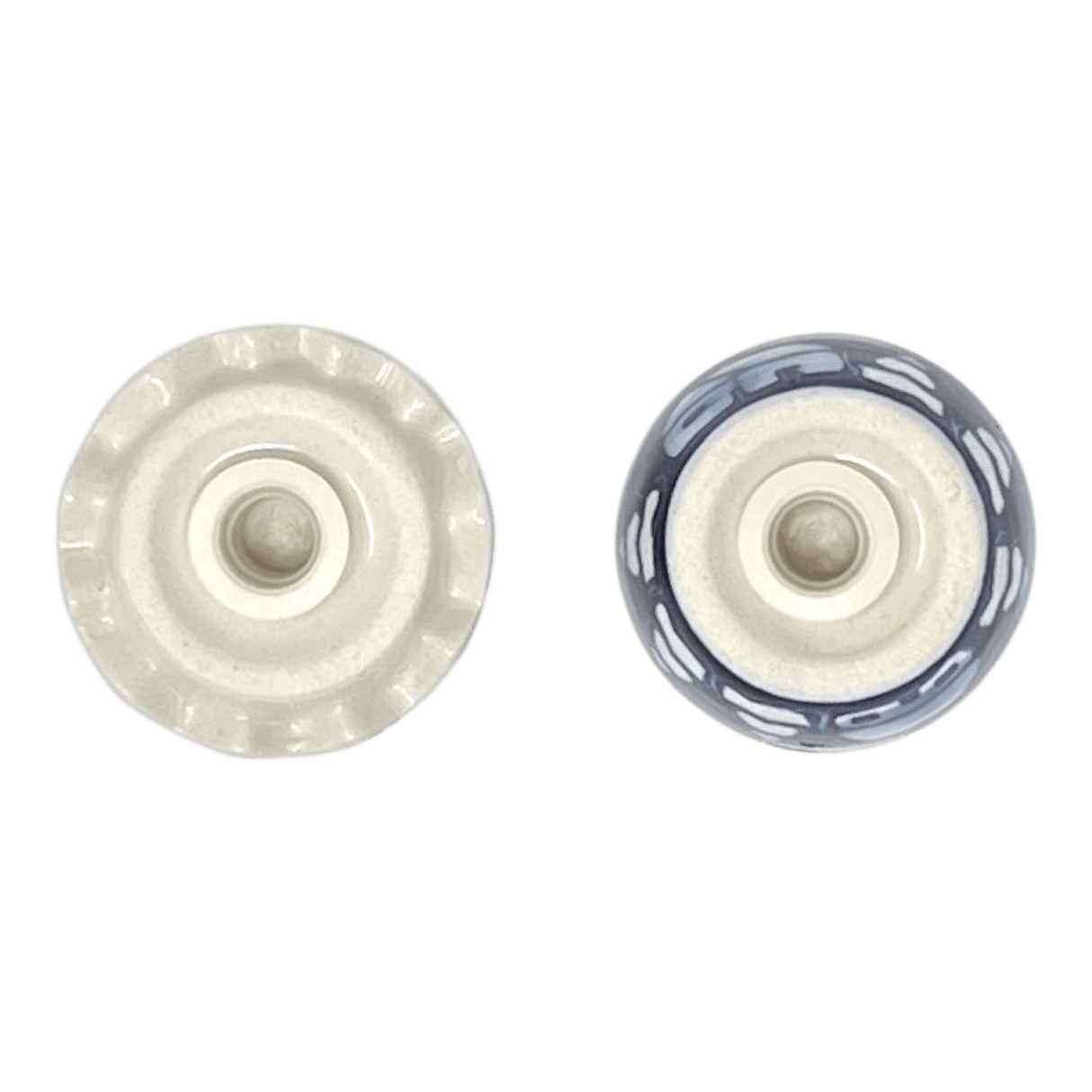 Salt & Pepper, Egg, 3" in "Winter's Eve" by Manufaktura | S115S-IBZ