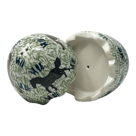 Salt & Pepper, Egg, 3" in "Wild Horses" by Manufaktura | S115S-INK1
