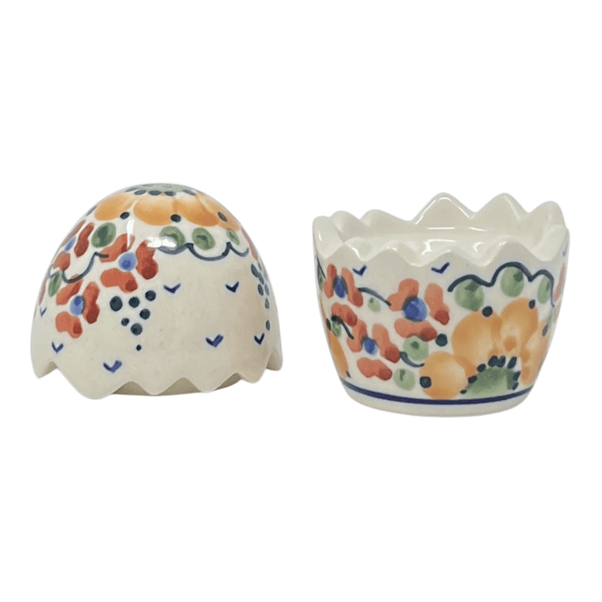 Salt & Pepper, Egg, 3" in "Autumn Harvest" by Manufaktura | S115S-LB