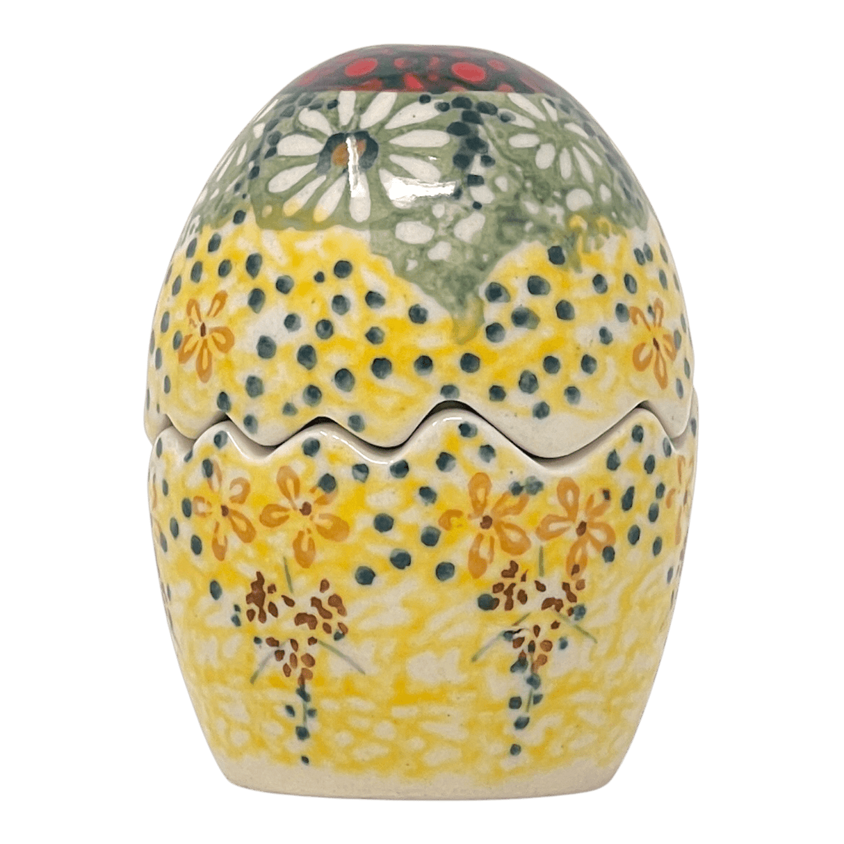 Salt & Pepper, Egg, 3" in "Sunshine Grotto" by Manufaktura | S115S-WK52