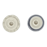 Salt & Pepper, Egg, 3" in "Peacock in Line" by Manufaktura | S115T-54A