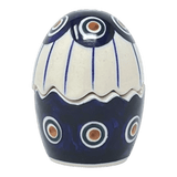 Salt & Pepper, Egg, 3" in "Peacock in Line" by Manufaktura | S115T-54A