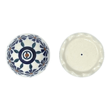 Salt & Pepper, Egg, 3" in "Floral Peacock" by Manufaktura | S115T-54KK