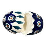 Salt & Pepper, Egg, 3" in "Peacock" by Manufaktura | S115T-54