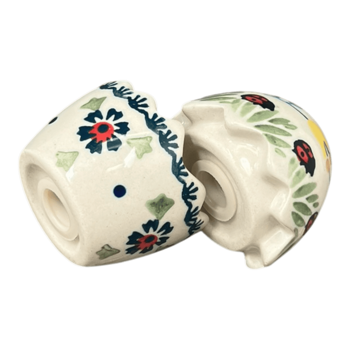 Salt & Pepper, Egg, 3" in "Lady Bugs" by Manufaktura | S115T-IF45