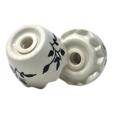Salt & Pepper, Egg, 3" in "Black Spray" by Manufaktura | S115T-LISC